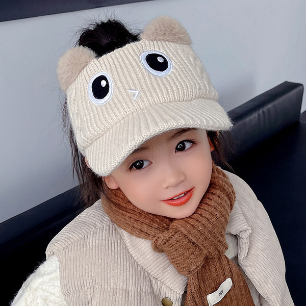 Bērnu ziemas cepure ar vizieri
