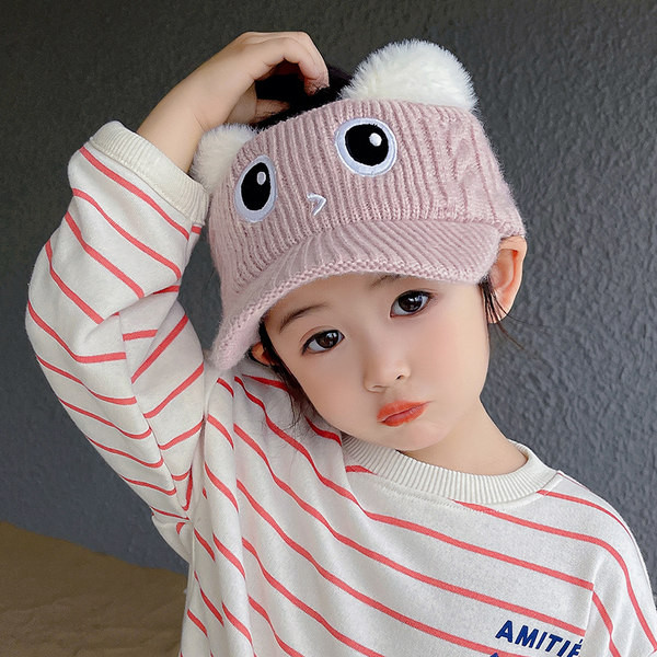 Bērnu ziemas cepure ar vizieri