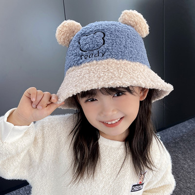 Dječji ležerni šešir za djevojčice s obodom i printom