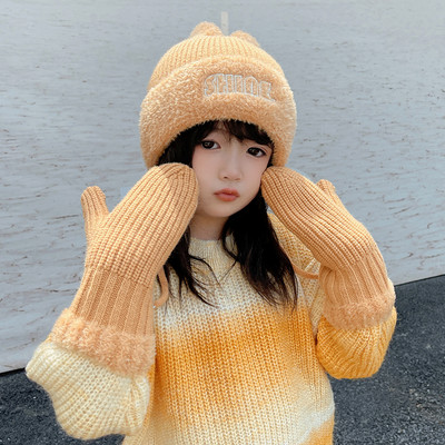 Παιδικό casual καπέλο για κορίτσια με επιγραφή