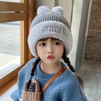 Παιδικό casual καπέλο για κορίτσια με επιγραφή