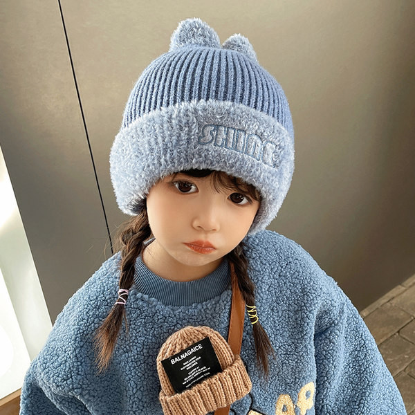 Παιδικό casual καπέλο για κορίτσια με επιγραφή