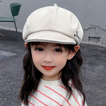 Παιδικό καπέλο για κορίτσια, τύπου μπερέ, casual μοντέλο