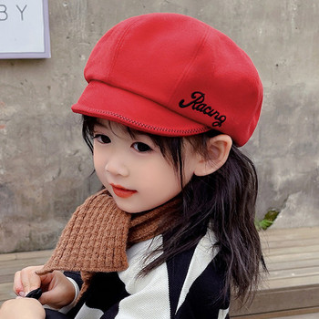 Παιδικό καπέλο για κορίτσια, τύπου μπερέ, casual μοντέλο