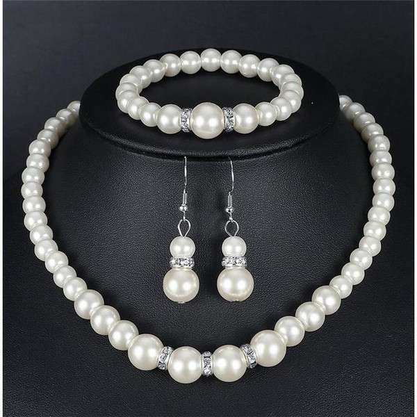 Női szett - gyöngyökkel