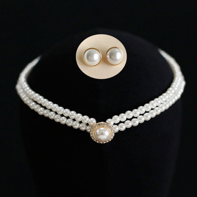 Három részes női gyöngyös szett