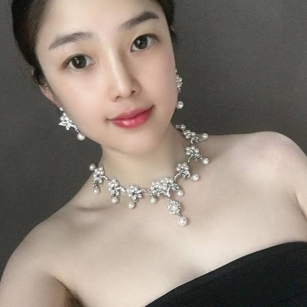 két részből álló készlet - díszgyöngyökkel