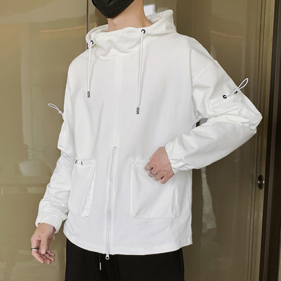 Ανδρική φόρμα με κουκούλα και κορδόνια