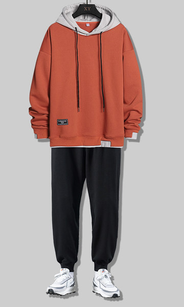 Αθλητική ανδρική μπλούζα και παντελόνι