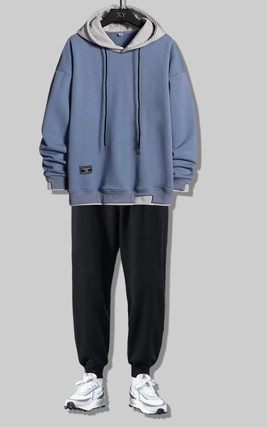 Αθλητική ανδρική μπλούζα και παντελόνι