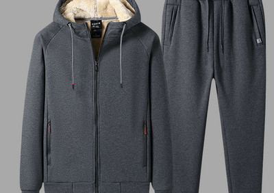 Dviejų dalių žiemos sporto apranga su gobtuvu ir raišteliais