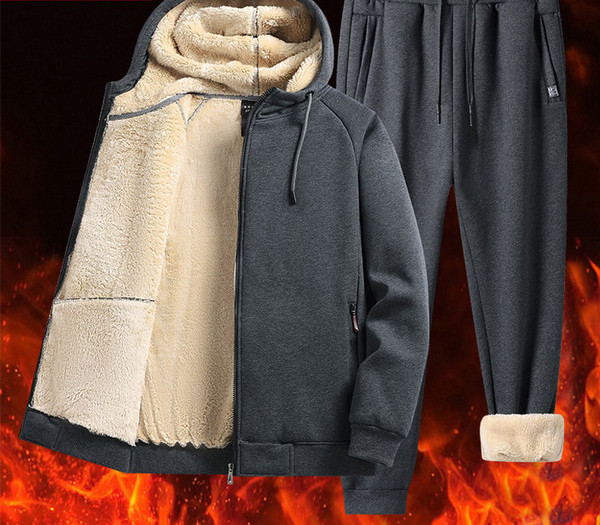 Dviejų dalių žiemos sporto apranga su gobtuvu ir raišteliais