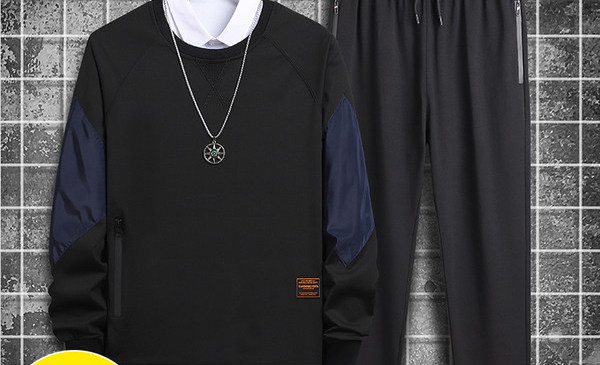 Muška dvodijelna ležerna sportska kombinacija