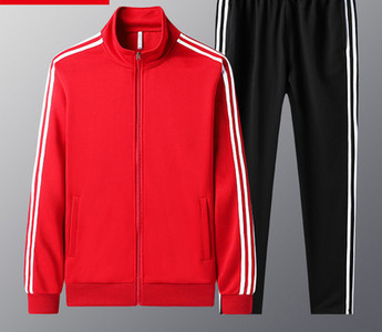 Sportski muški dvodijelni set s patentnim zatvaračem