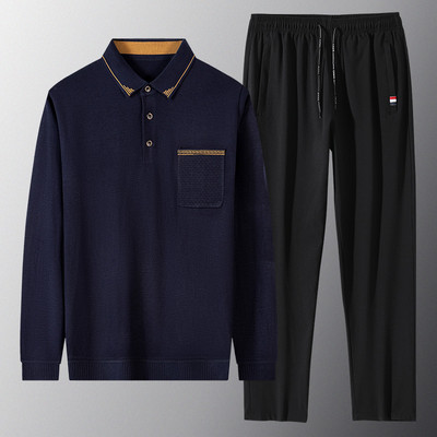 Vīriešu sporta komplekta blūze ar biksēm