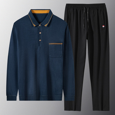 Vīriešu sporta komplekta blūze ar biksēm