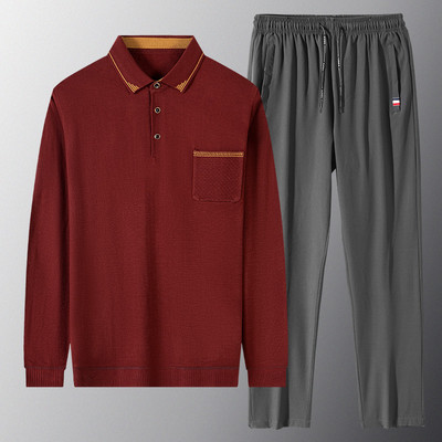 Vīriešu sporta komplekta blūze ar biksēm