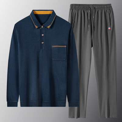 Vīriešu sporta komplekta blūze ar biksēm