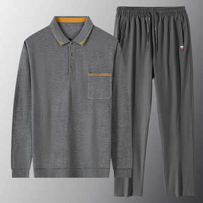 Vīriešu sporta komplekta blūze ar biksēm