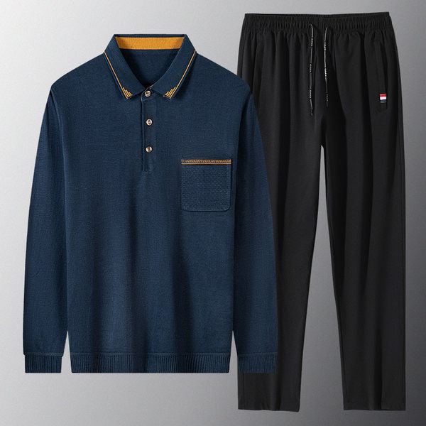 Vīriešu sporta komplekta blūze ar biksēm