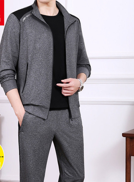 Ikdienas vīriešu sporta divdaļīgs komplekts