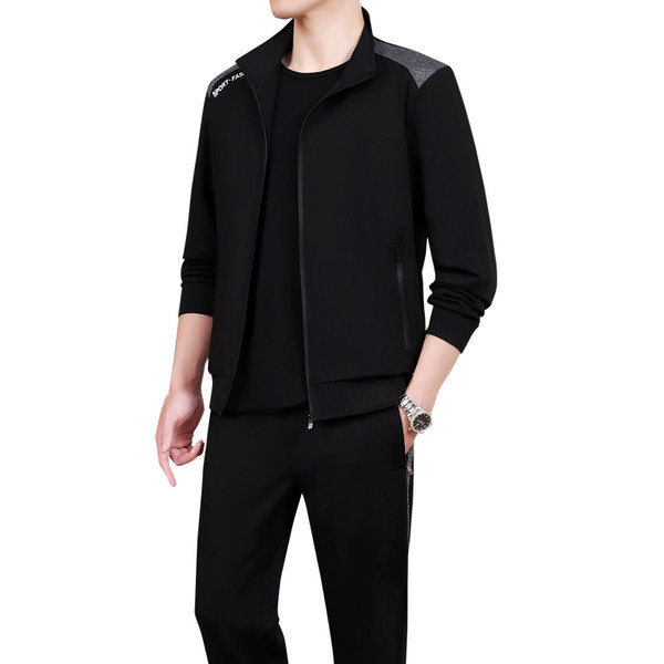 Ikdienas vīriešu sporta divdaļīgs komplekts