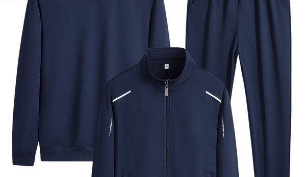 Új modell három részes férfi sportkészlet