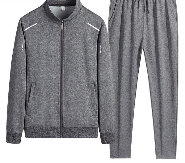 Muški sportski set s dugim rukavima i džepom