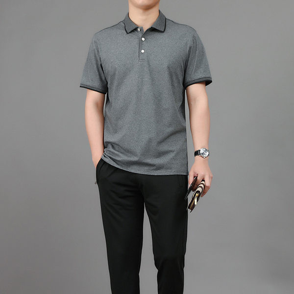 Vīriešu sporta divdaļīgs t-krekls ar īsām piedurknēm ar kabatas dibeniem