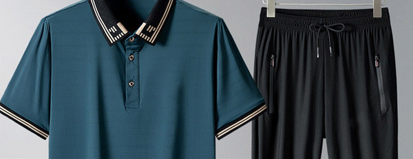 Ikdienas vīriešu sporta divdaļīgs un trīsdaļīgs