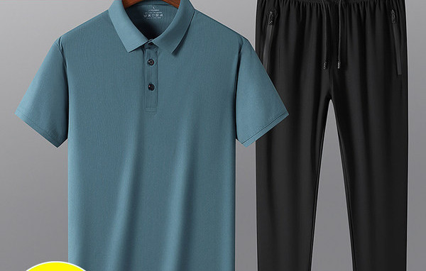 Ανδρική αθλητική φόρμα με κοντά μανίκια