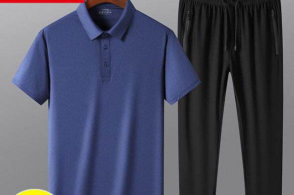 Ανδρική αθλητική φόρμα με κοντά μανίκια