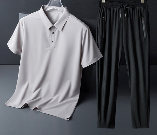 Ανδρικό casual σετ  με κοντά μανίκια