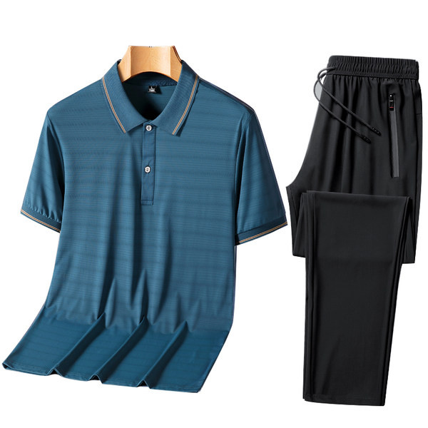 Ομάδα  μπλούζα και μακρύ παντελόνι