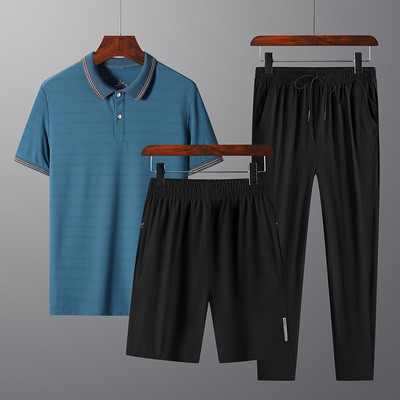 Két vagy három részes férfi sportkészlet