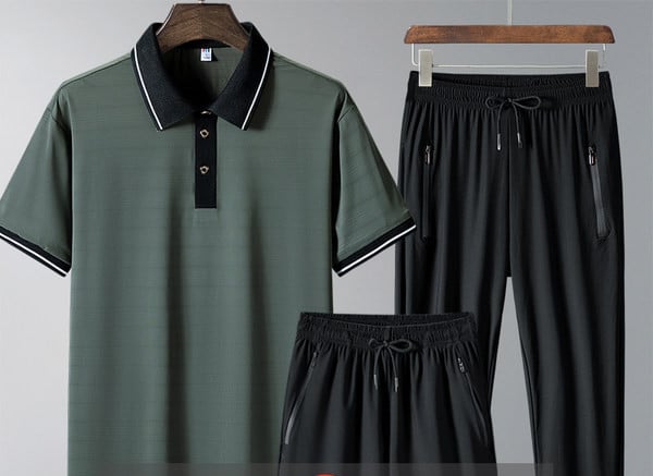 Ikdienas divu vai trīs daļu tērps vīriešiem