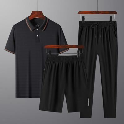 Divdaļīgs un trīsdaļīgs sporta komplekts vīriešiem