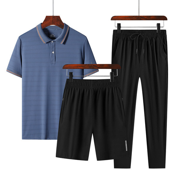 Divdaļīgs un trīsdaļīgs sporta komplekts vīriešiem