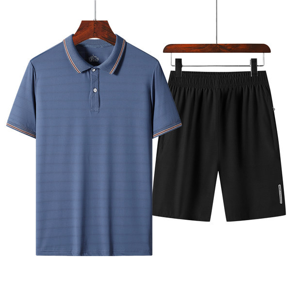 Vīriešu ikdienas tērps ar īsām piedurknēm