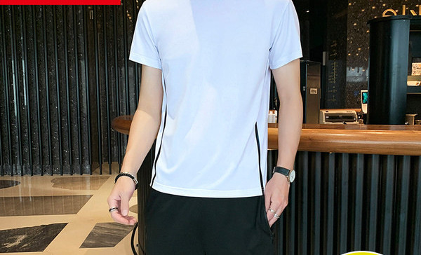 Vīriešu sporta komanda ar īsām piedurknēm četrās krāsās