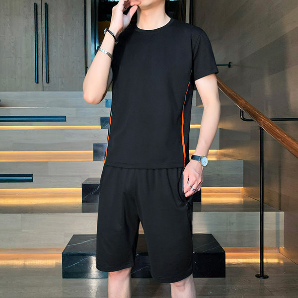 Vīriešu sporta komanda ar īsām piedurknēm četrās krāsās