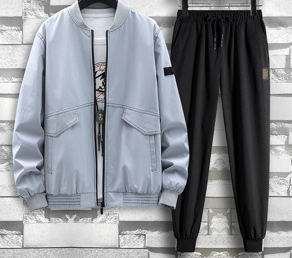 Casual ανδρική φόρμα σε δύο μέρη