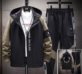 Sportiškas vyriškas dviejų dalių komplektas