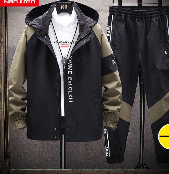 Sportiškas vyriškas dviejų dalių komplektas