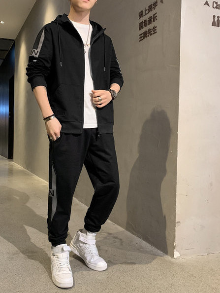 Férfi csapat - kétszínű cipzáros rögzítés