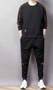 Vīriešu ikdienas komplekts sporta krekls un apakšas - vairāki modeļi