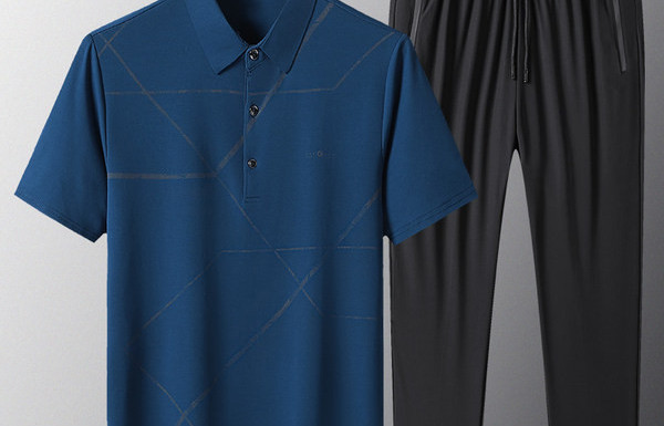 Vīriešu blūzes un bikšu komplekts