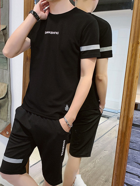 Férfi csapat nyomattal és zsebbel