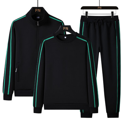 Muško trodijelno odijelo s pasovima