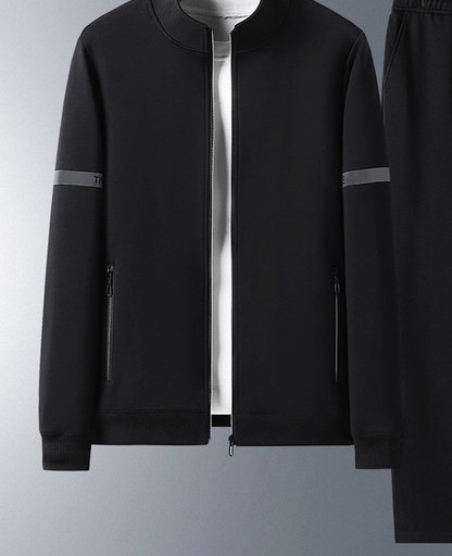 Vīriešu divdaļīgs ziemas treniņtērps